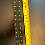 Green and Gold suede Studded Belt Photo 13