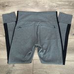 Athleta Essex Hybrid High Rise Heather Gray And Black Jogger Leggings Size Mediu Photo 2