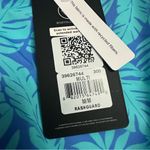 Body Glove  Aqua Leaf Pattern Crop Top Photo 3