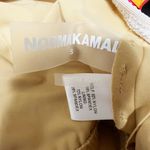 Norma Kamali Diana Draped Ruched Mesh Tulle Pull On Mini Skirt Neutral White S Photo 1