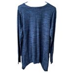 LOGO By Lori Goldstein LOGO Lori Goldstein size large shark bite tunic . Cotton /cashmere Photo 1