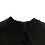 French Connection  Women S‎ Black Mockneck Crop Sweatshirt Photo 4