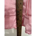 Shug Lala Mini Skirt Skort 100% Silk Pink Medium NWT$299 Pink Photo 4