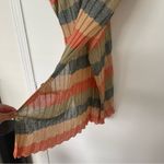 ZARA ‎ Knit Beach Dress Long Maxi Multicolor Striped Cover Up Size Small Photo 5