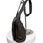 Coach Vintage  Dark Brown #4928 Full Flap Leather Crossbody Messenger Bag 90s Photo 3