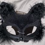 Kitty Cat Mask Black Photo 1