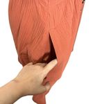 Madewell Seersucker Button-Front Midi Dress Women’s Size XXS Afterglow Red Photo 7