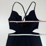 Urban Outfitters Scalloped V-Neck Mini Dress Waist Cutouts Open Back Medium NWT Photo 4