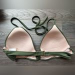 Shade & Shore Olive Green Bikini Set Photo 3
