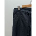 Derek Heart Linen Blend Cargo Cropped Jogger Size Large Photo 2