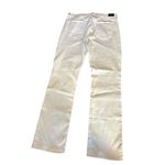 JEN7 Women's Slim Bootcut White Jeans‎ Size 14 Mid Rise Denim inseam 34 Photo 4