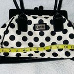 LULU Guinness Handbag Polka Dot Black Photo 8