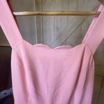 Peach Sleeveless Wide Leg Jumpsuit Size Small Photo 3