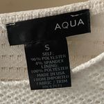 AQUA  white short sleeve dress Photo 6