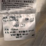 Levi's 501 Jeans Womens Size 25 Short White High-Rise Premium 100% Cotton Photo 2