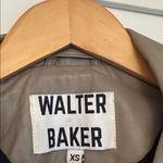 Walter Baker  Liz Leather Jacket Sand Dark Gray Lamb Leather Size XS Fall Winter Photo 2
