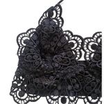 Urban Outfitters Black Lace Halter Bralette Photo 2