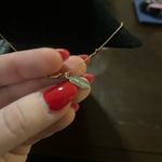 LISA FREEDE ROSE GOLD PLATED “LOVE” SCRIPT NECKLACE Photo 3