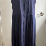 Free People  Pleated Maxi Vest OS Boho Whimsical layered chic‎ resort vacation Photo 0