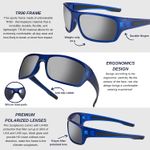 Polarized Sunglasses for Men & Women UV Protection, for Fishing, Sports, & Driving Photo 1