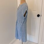 Rails  St. German Stripe Linen Blend Dress Photo 4