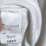 Michael Stars White Long Sleeve Top Hi Lo Hem Relaxed "One Size Fits Most" Photo 6