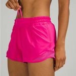 Lululemon  Hotty Hot Low Rise Short 4" Sonic Pink Size 4 Athletic Short Running Photo 0