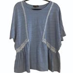Suzanne Betro Blue Top Size 1X Photo 0