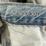 American Eagle Light Wash Mom Jeans Size 00 Extra Short High Waisted Cropped Photo 7