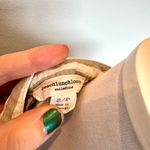 BeachLunchLounge Sage Green/White Vertical Striped Top | Front Tie |EUC | Small | Photo 7