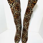 Cato Leopard Animal Print Knee High Boots Photo 4