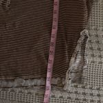 Free People Love Language Brown Henley Sleeveless Tank Top Size S Linen Blend Photo 7