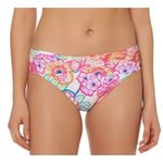 Bleu Rod Beattie New. Blue Rod Beattie floral sarong bikini bottoms. Photo 2