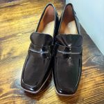 NYDJ  Black Heeled Loafers Size 10 Photo 2