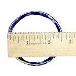 Vintage Beaded Necklaces White Blue Purple Green Blue Bangle Bracelet 4 Pieces Photo 9