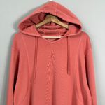 Athleta  Sundown Hoodie Sweatshirt Pullover Women's Small Orange Coral Activewear Photo 6