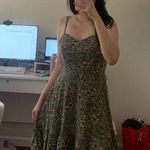 Old Navy  Sage Green Floral Sundress Photo 0