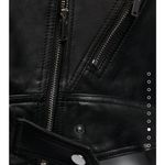 ZARA  cropped genuine leather jacket LIMITED EDITION Photo 5