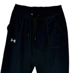 Under Armour  Women XS Black Cropped Joggers‎ Heat Gear Casual Workout Athleisure Photo 2