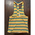 Y2K Care Bears Halter Top Size Small Yellow Photo 1