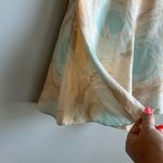 Loro Piana  Pastel Floral Swirl 100% Silk Pleated Skirt Size IT 40 (US 4) Photo 5