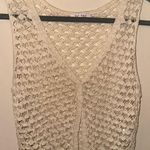 Tic Toc Cropped Vest Button Top Photo 0