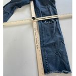 Uniqlo  Jeans Womens Size 28 Blue Distressed Ripped Skinny Leg Frayed Hem Photo 8