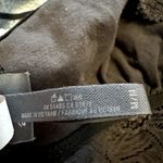 Aerie  Lace Bralette V-Neck Scalloped Hem Strappy Wireless Bra Gray Medium Photo 3