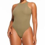SKIMS  Khaki Fits Everyone High Neck Bodysuit XS Photo 0