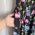 MISA Los Angeles MISA • Anthropologie Aurelia Flouncy Floral Midi Dress maxi black floral linen Photo 8