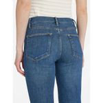 frame denim Frame Le High Stretch Denim Jeans Straight Leg Semi-High Rise Cropped Bestia 29 Photo 4