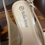 Bella Vita Kitten Heel Pumps - Scarlett II Nude Patent Size 9W Photo 7