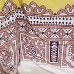 💕VOOM💕 100% Silk Lime Green Midi Dress Size M Photo 2