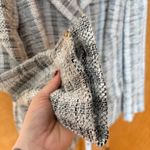 Trixi Schober Tweed Blazer Jacket Women's Size 12 Black White Multi Photo 3